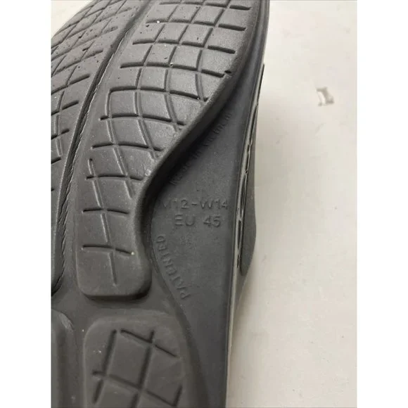 Oefos Black Slip On Rubber Slides Mens Size 12 - Picture 4 of 7